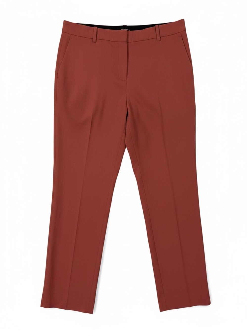 Theory Treeca 2 Double Knit Stretch Ankle Trouser Pants Pink Rose Size 8